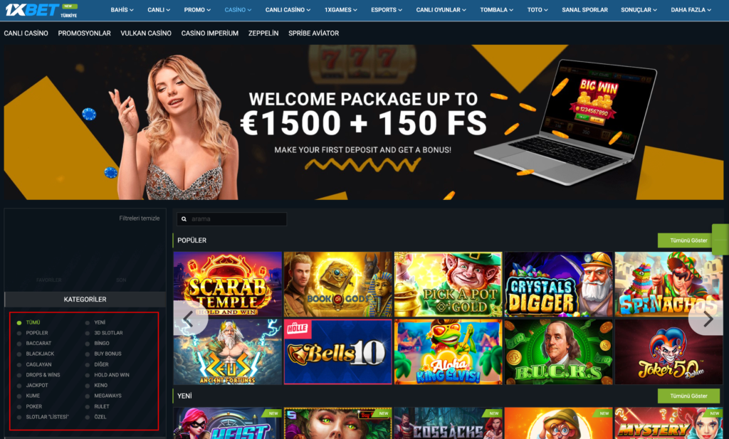 1xbet Casino