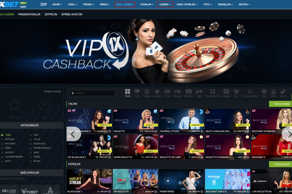 1xbet Online Casino