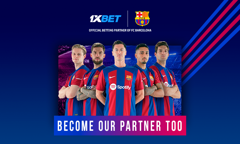 1XBET, FC Barcelona ile Ortaklığını Yeniliyor