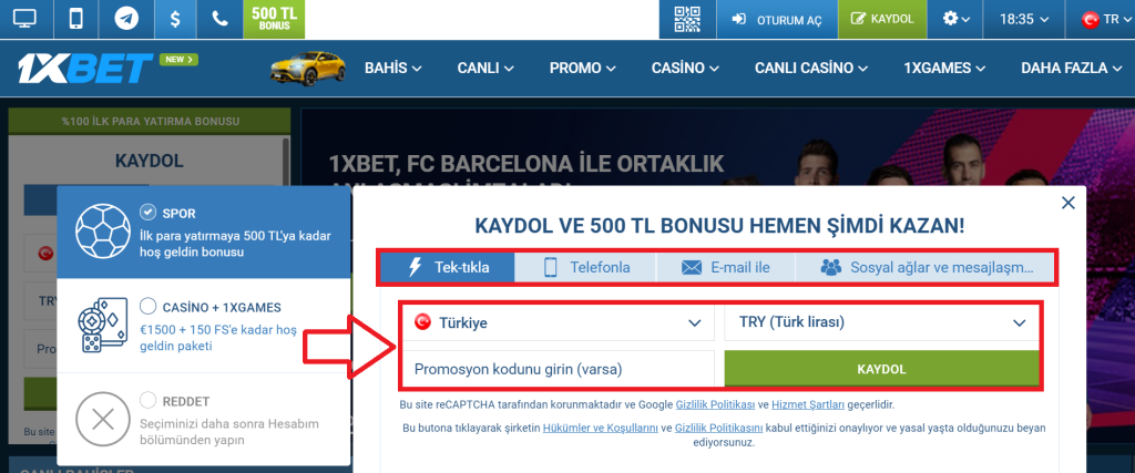 Başlarken: 1XBET At Yarışı Bahisleri