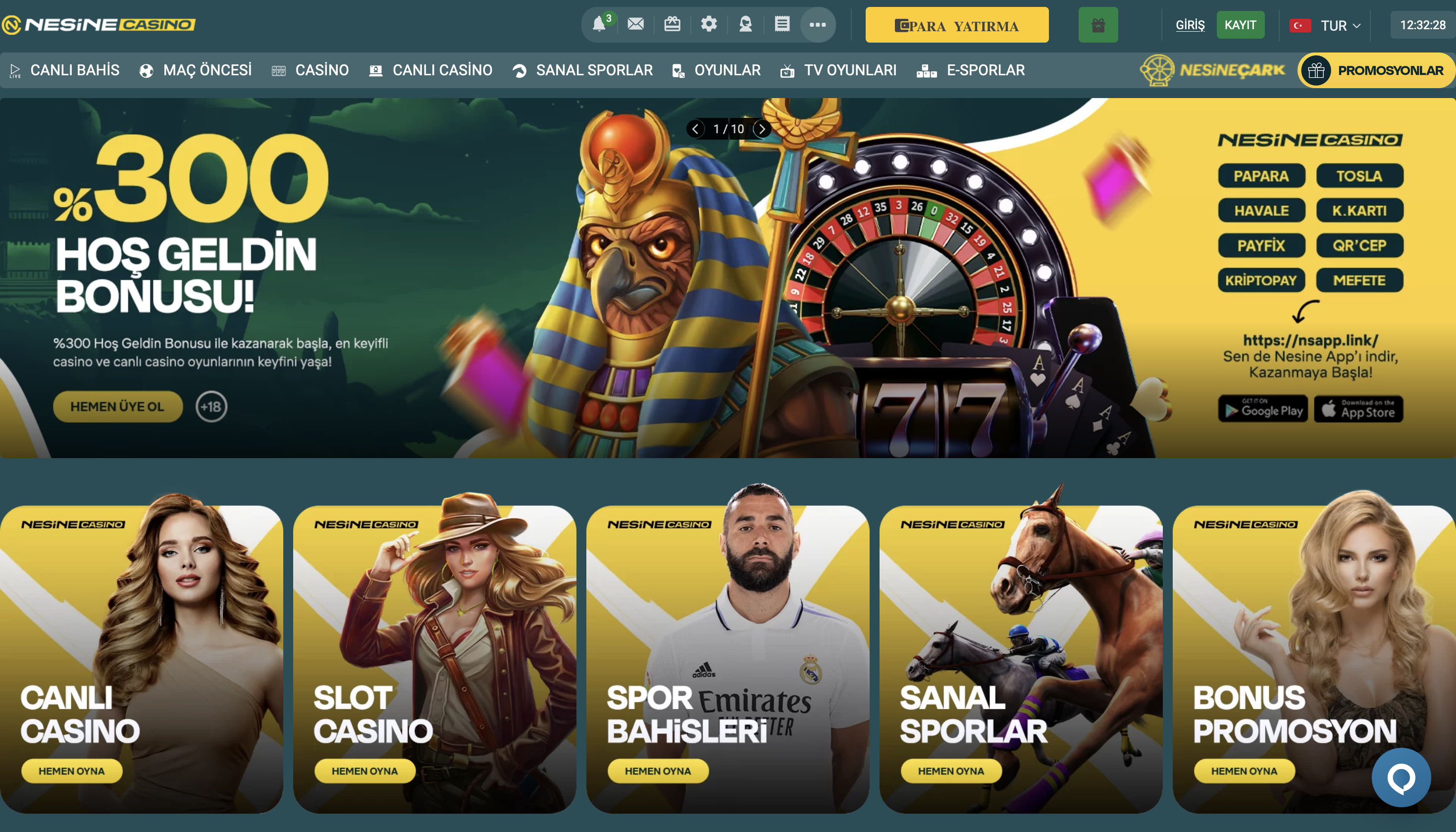 Nesinecasino Mobil Uygulama